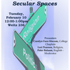 2015 Winter HC DIALOGOS & LUNCHEON 2/10/2015, 12-1 pm, Everyone welcome