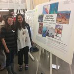 Shayna Gleason '17 and Prof. Constanza Ocampo-Raeder