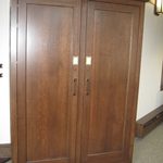 Lockers in the Alumni Guest House