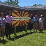 Students and Professors at Dakotah Language Institute