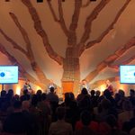 A panel of speakers