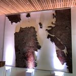 Art on the entrance wall