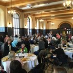 a room full of people