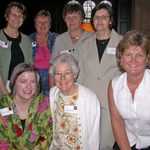 Front: Wendy, Barb, Tami. Back: Patty, Carol, Marianne, Candy
