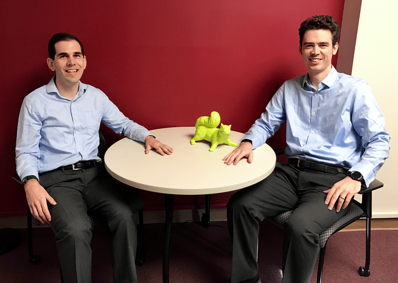 Twinning-Profs Ben Keefer (Economics) and Jonathan Lafky (Economics)