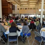 Staff enjoying a great meal