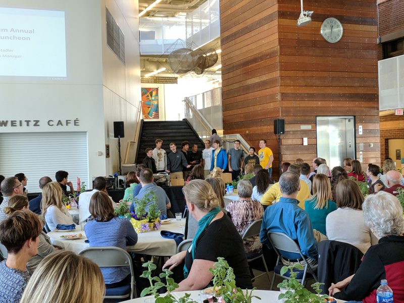 Carleton's Singing Knights perform