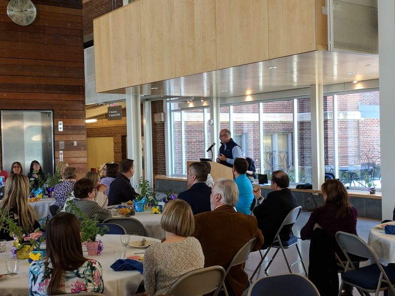 Jay Stadler, Grounds Manager was the Keynote Speaker