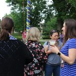 Staff celebrating the start of fiscal year ’18-’19.