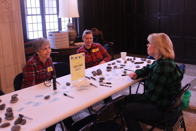 Beth, Meggan, and Barb