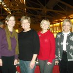 The SAC Special Events Committee: Liz, Robbie, Vonnie, and Christine (from left to right)