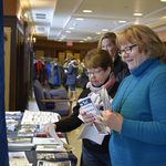 Sue, Linda, and Ann picking up some information.