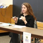 Jennifer Tonko presents at the 2019 Public Works Winter Workshop
