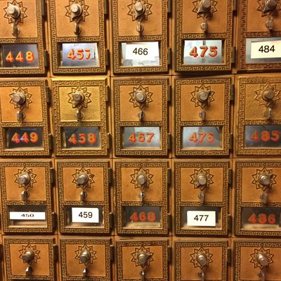 student post office boxes