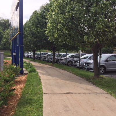 Fleet Vehicle Parking At Laird Stadium