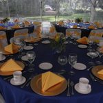 Guest seating at the President's Inaugural Dinner.