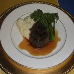 An entree at the President's Inaugural Dinner
