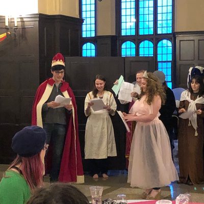 Purim Spiel at Purim/Holi Celebration, March 9, 2019