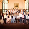 Seniors, faculty & staff at Senior Dinner, May 2009