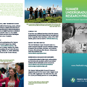 Fred Hutchinson Internship poster
