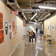 Weitz Center hallway art